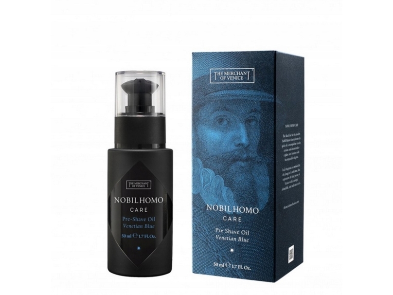 The Merchant Of Venice, Venetian Blue, Olive Oil, Hydrating & Softening, Pre-Shaving Oil, 50 ml | Hårvård - Rakning och skäggvård - Rakskum och gel för rakning | GameStuff
