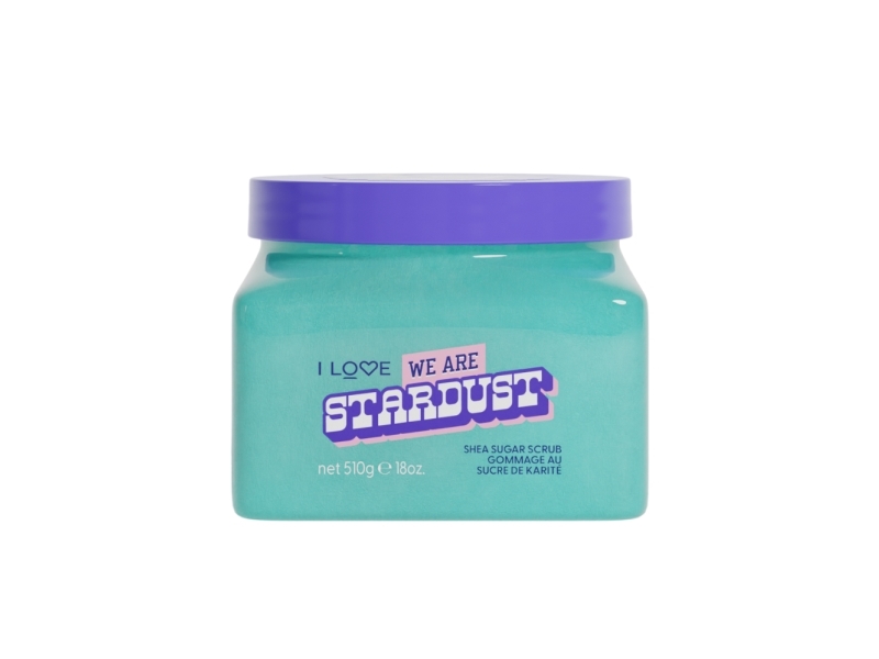 I Love I We Are Stardust, Exfolierendes Body Scrub, 510 G (Für Frauen)