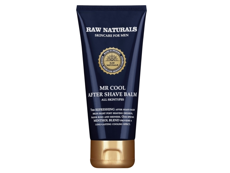 Raw Naturals, Mr.Cool, 100% vegan, Refreshing, After-Shave Balm, 100 ml