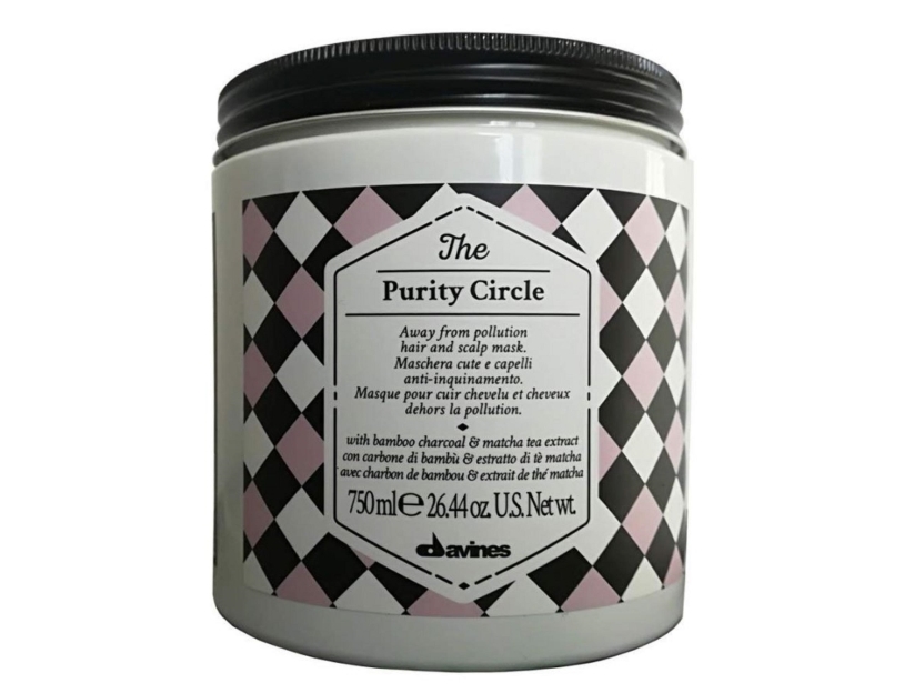 Davines The Purity Circle Scalp Treatment Cream Mask Detox 750 Ml Unisex