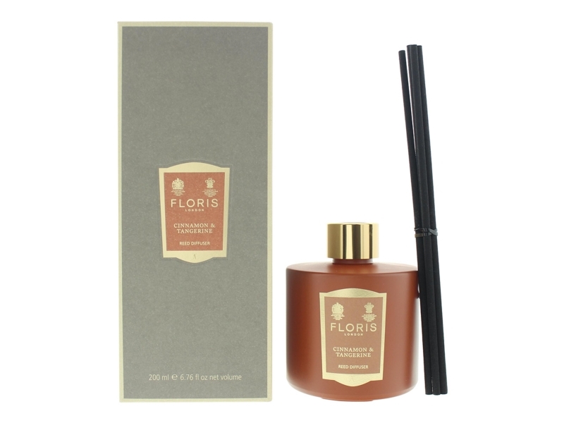 Floris Of London Cinnamon & Tangerine Reed Aroma Reed Diffuser Brown, 200 Ml