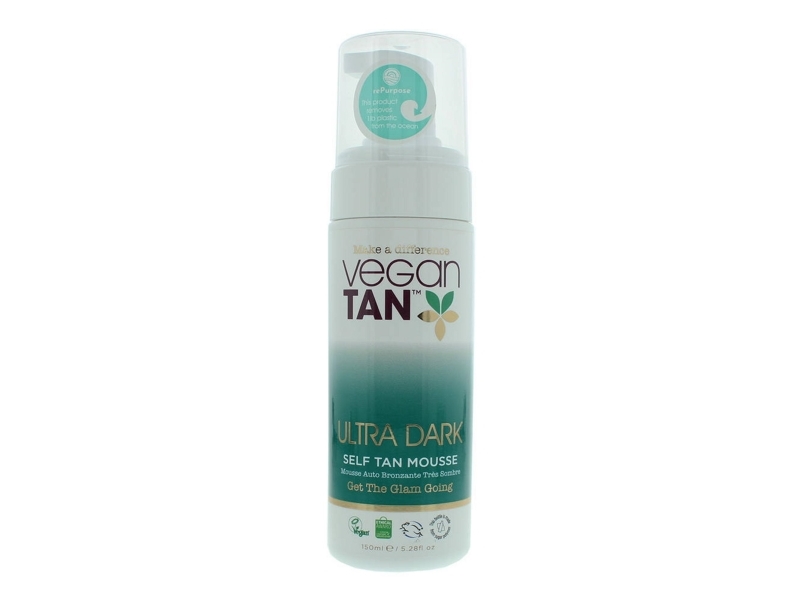 Vegan Tan, Ultra Dark Tan, Vegan, Bronzing, Self-Tanning Mousse, 150 ml