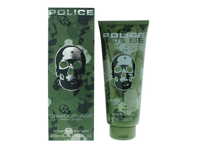 Police, To Be Camouflage, body wash til hår og krop 400 ml