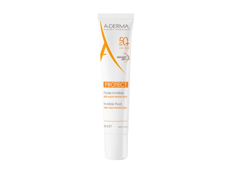 A-Derma, Protect, High UV protection, Sunscreen Fluid, 40 ml