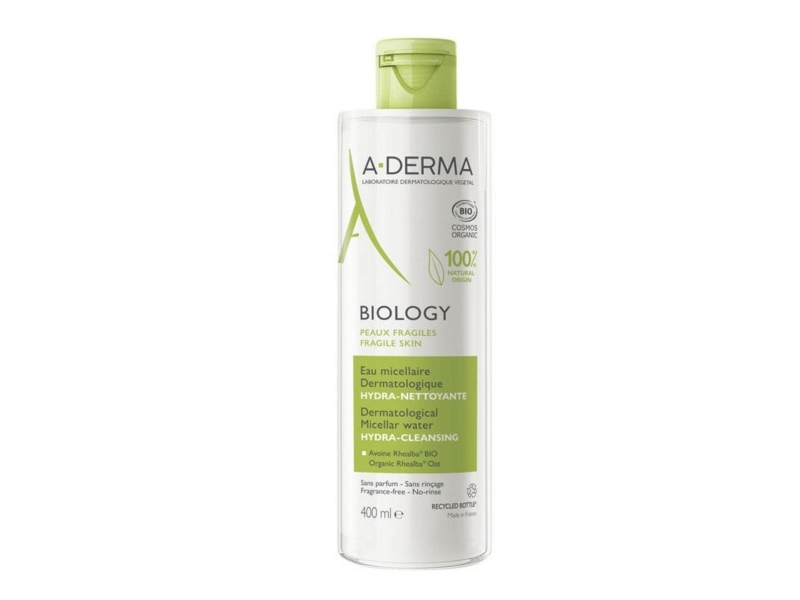 A-Derma, Biology, Hydrating, Micellar Water, All Skin Types, 400 ml | Ansiktsrengöring | GameStuff