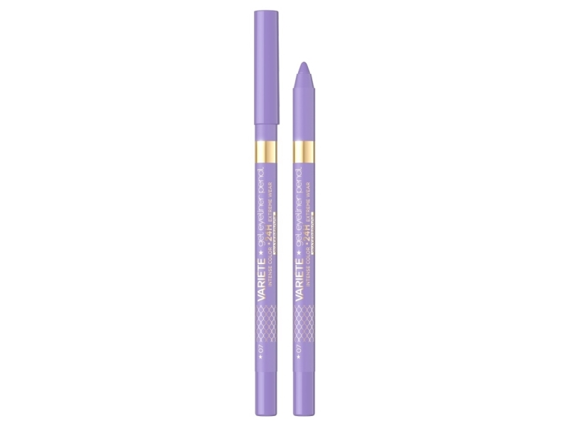 Eveline Variete Gel Eye Pencil 07 Lavender - A Vibrant Gel Eye Pencil For Stunning Eye Makeup