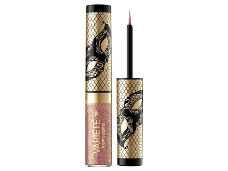 Eveline Cosmetics, Variete, Waterproof, Shiny, Liquid Eyeliner, 01, Sparkle Gold, 4 ml | Smink - Ögon - Eyeliner | GameStuff