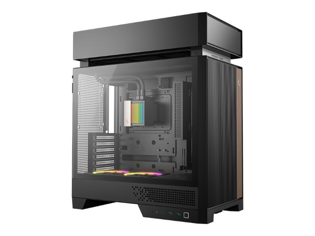 Deepcool Cl6600, Midi Tower, Pc, Schwarz, Atx, Micro Atx, Mini-Itx, Acrylnitril-Butadien-Styrol (Abs), Spcc, Gehärtetes Glas, Gaming
