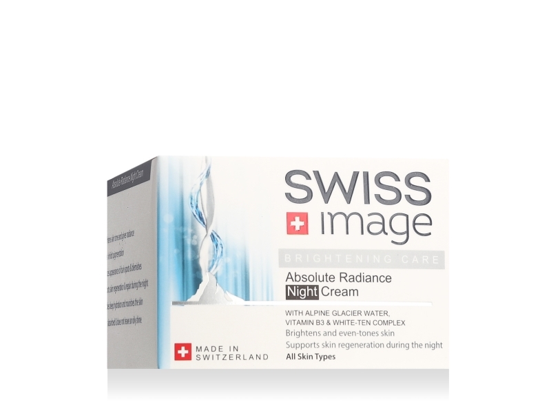 Swiss Image Absolute Radiance Night Cream Brightens And Smoothes Skin