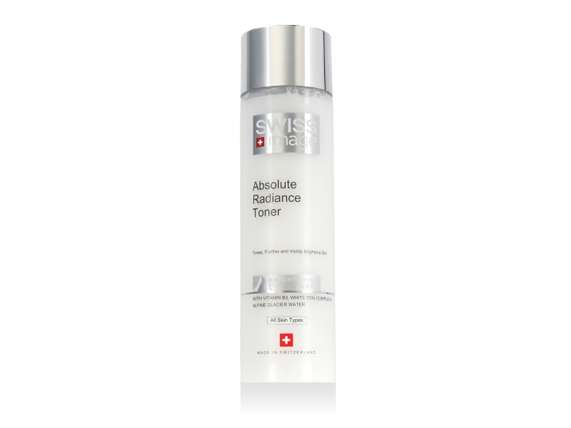 Swiss Image Absolute Radiance Toner 200Ml Removes Makeup And Reduces