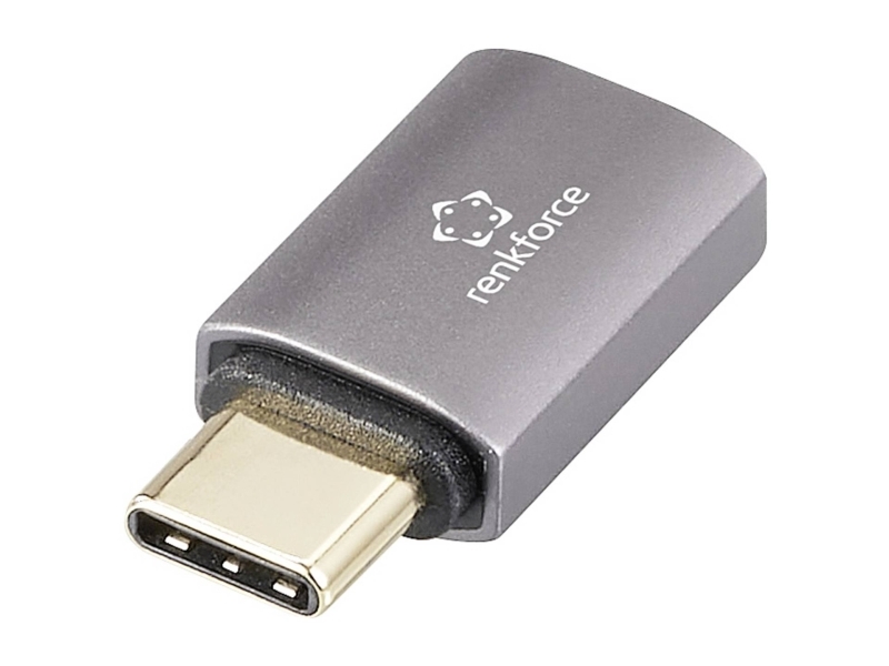 Renkforce Rf-3778880, Usb-C, Usb-C, Grå