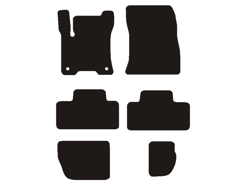 Måtter Mercedes EQB (X243) 2021-
