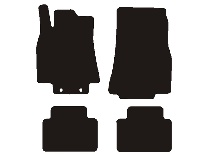 Måtter Mercedes w169 A-klasse 2005-2012