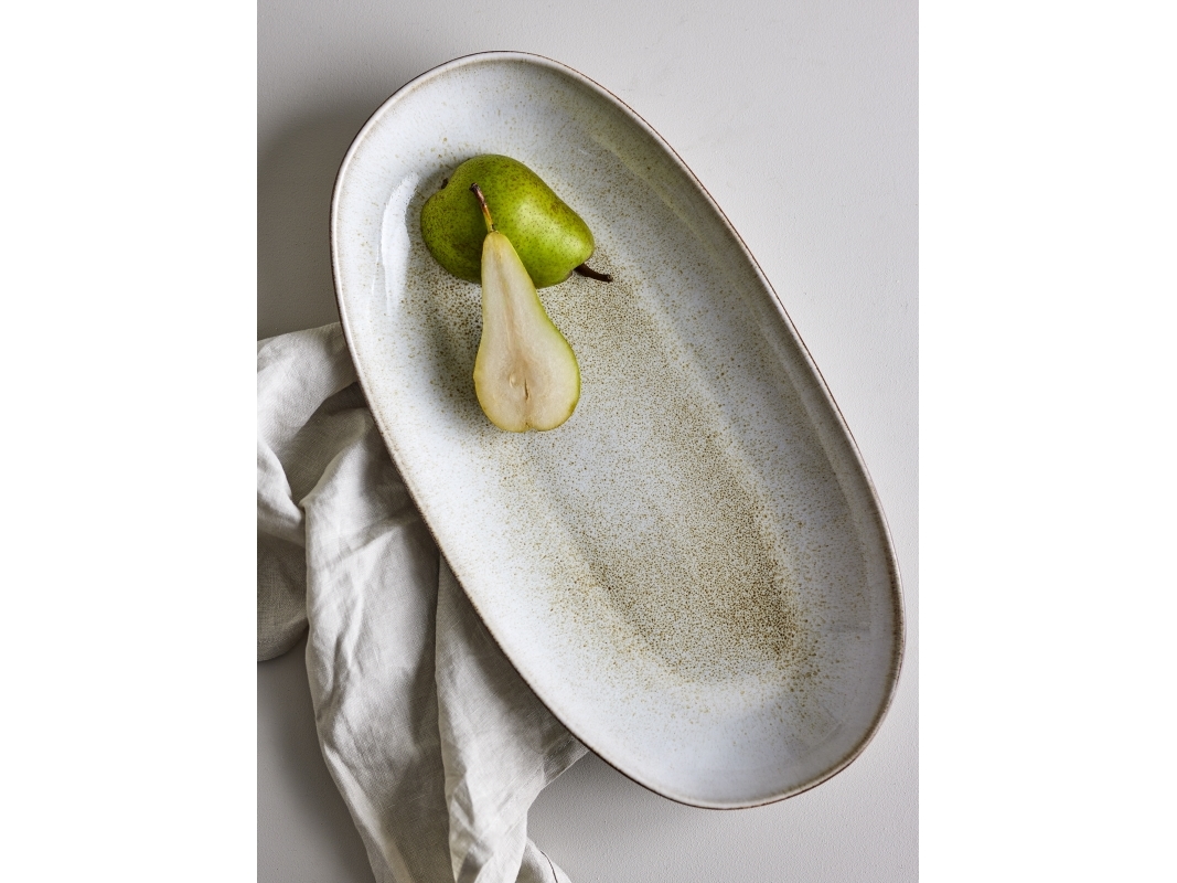 BLOOMINGVILLE Sandrine Tarjoilulautanen, Luonnollinen, Kivitavaraa