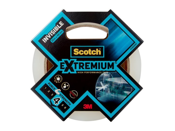 3M Scotch Extremium Invisible. 48mmx20m 4102