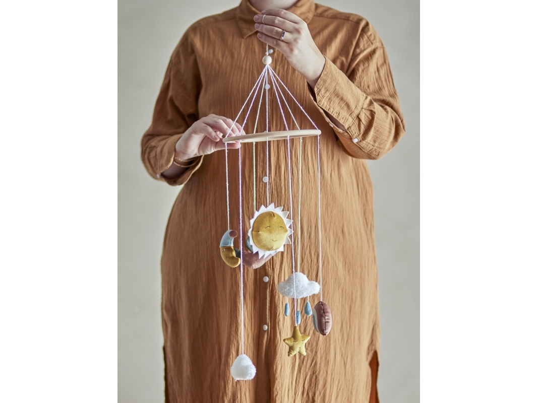 BLOOMINGVILLE MINI Vigge kruka, brun, polyester | Baby & barn - Barnrummet - Dekoration | GameStuff