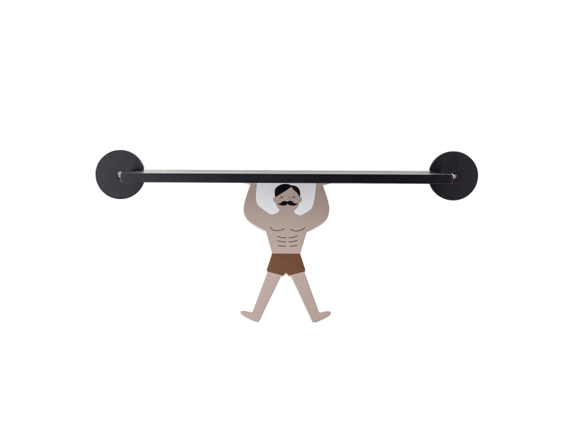 Bloomingville Mini Rossaio Regal, Schwarz, Mdf
