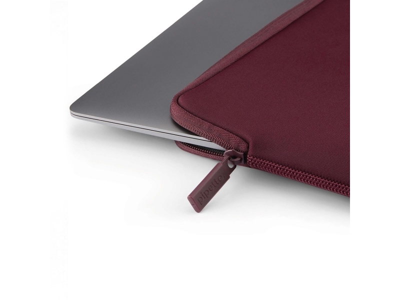 Pipetto Classic Fit Sleeve Hülle, Bordeaux - Macbook 13/14