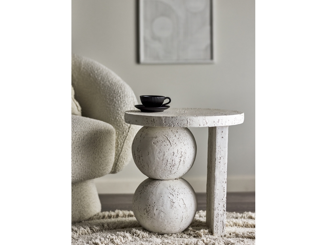 Bloomingville Tally Sidebord, Hvid, Resin
