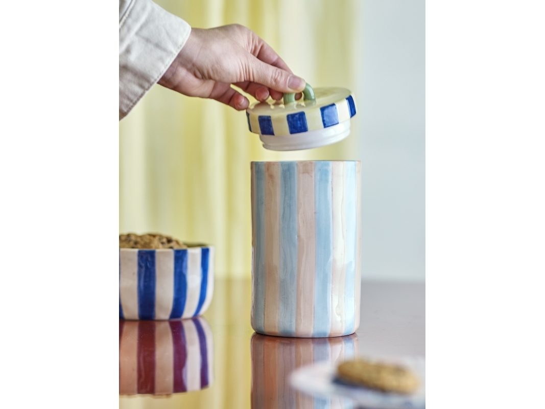 BLOOMINGVILLE Phoenixburk med lock, flerfärgad, stengods | N - A | GameStuff