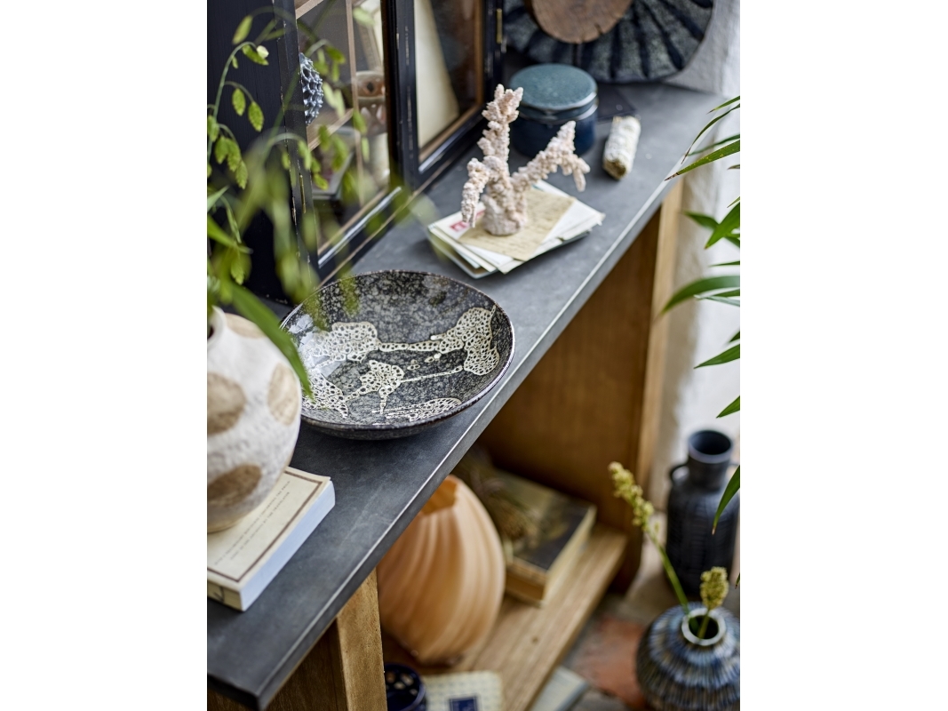 CREATIVE COLLECTION Sway-skål, grå, stengods | Baby & barn - Inredning - Skålar | GameStuff