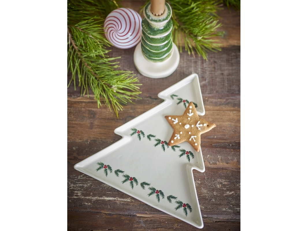 BLOOMINGVILLE Berry serveringsfat vit stengods | Bordssättning - Tillbehör för bordet - Bagare | GameStuff