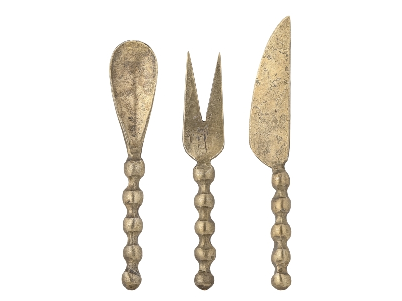 Bloomingville Haolin Käse-Utensilien, Brass, Metall