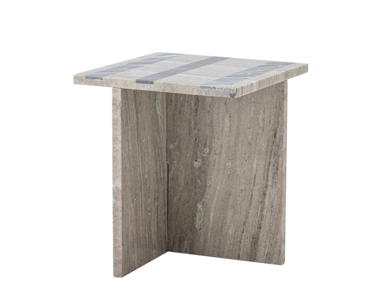Bloomingville Clea Beistelltisch, Braun, Marmor