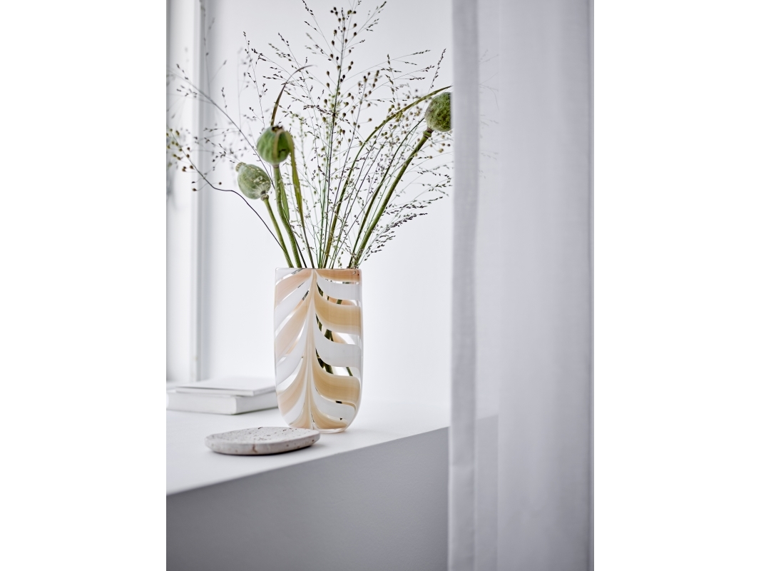 BLOOMINGVILLE Taven Vase, Orange, Glas | Huset - Inredning - Vaser | GameStuff