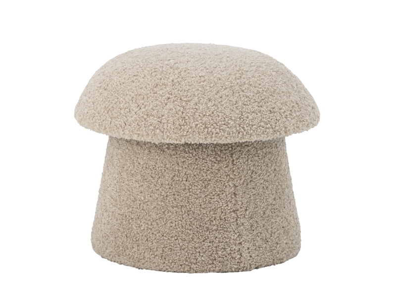Bloomingville Bocca Pouf, Natur, Polyester