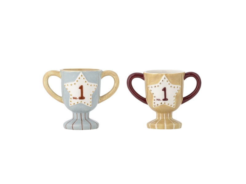 Bloomingville Mini Trophy Kop, Multifarvet, Stentøj