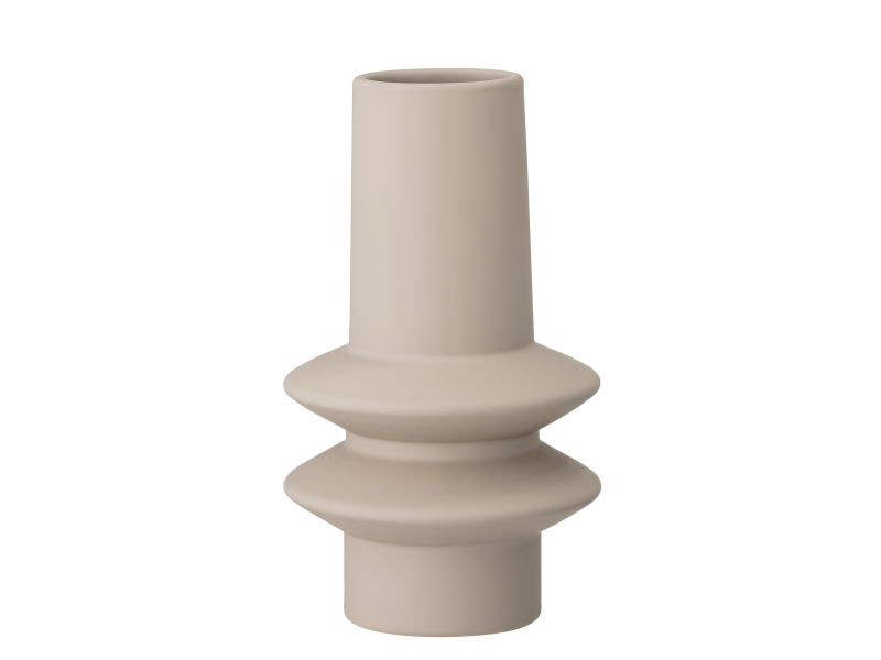 Bloomingville Isold Vase, Natur, Steingut