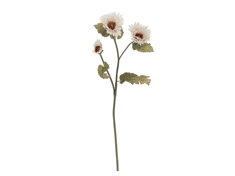 Bloomingville Chrysantemum Stilk, Hvid, Kunstige Blomster
