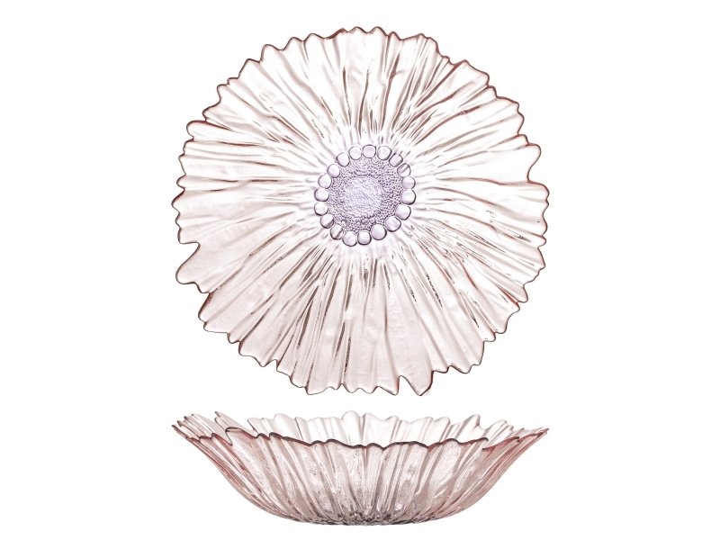 Bloomingville Mariko Schale, Rose, Glas