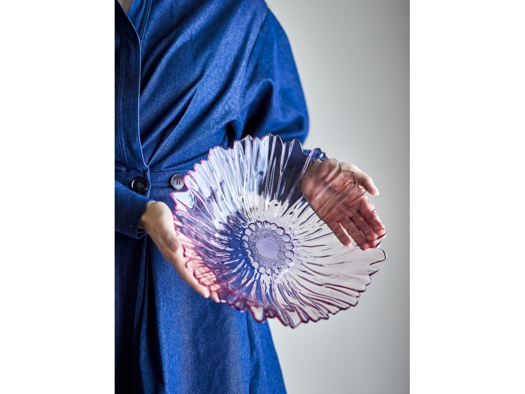 BLOOMINGVILLE Mariko Skål, Rosa, Glas | Baby & barn - Inredning - Skålar | GameStuff