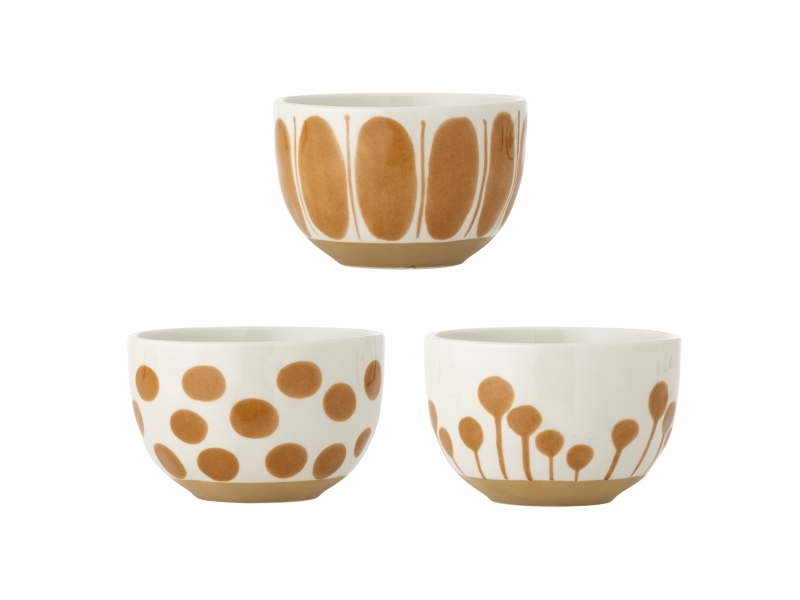 Creative Collection Linora Schale, Braun, Steingut