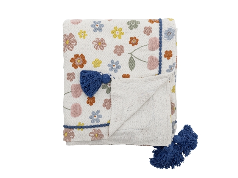 Bloomingville Mini Cherry Plaid, Multifarvet, Genanvendt Bomuld
