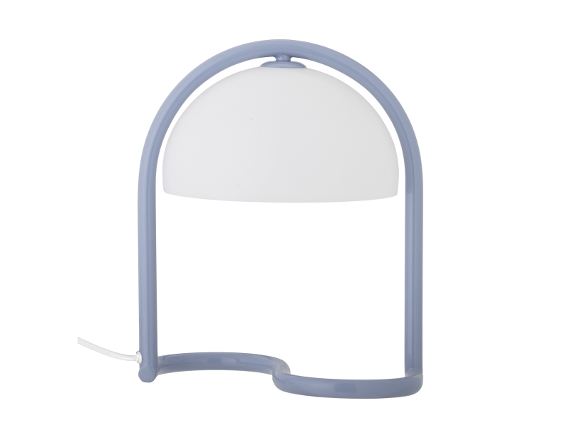 Bloomingville Favour Tischlampe, Blau, Acryl