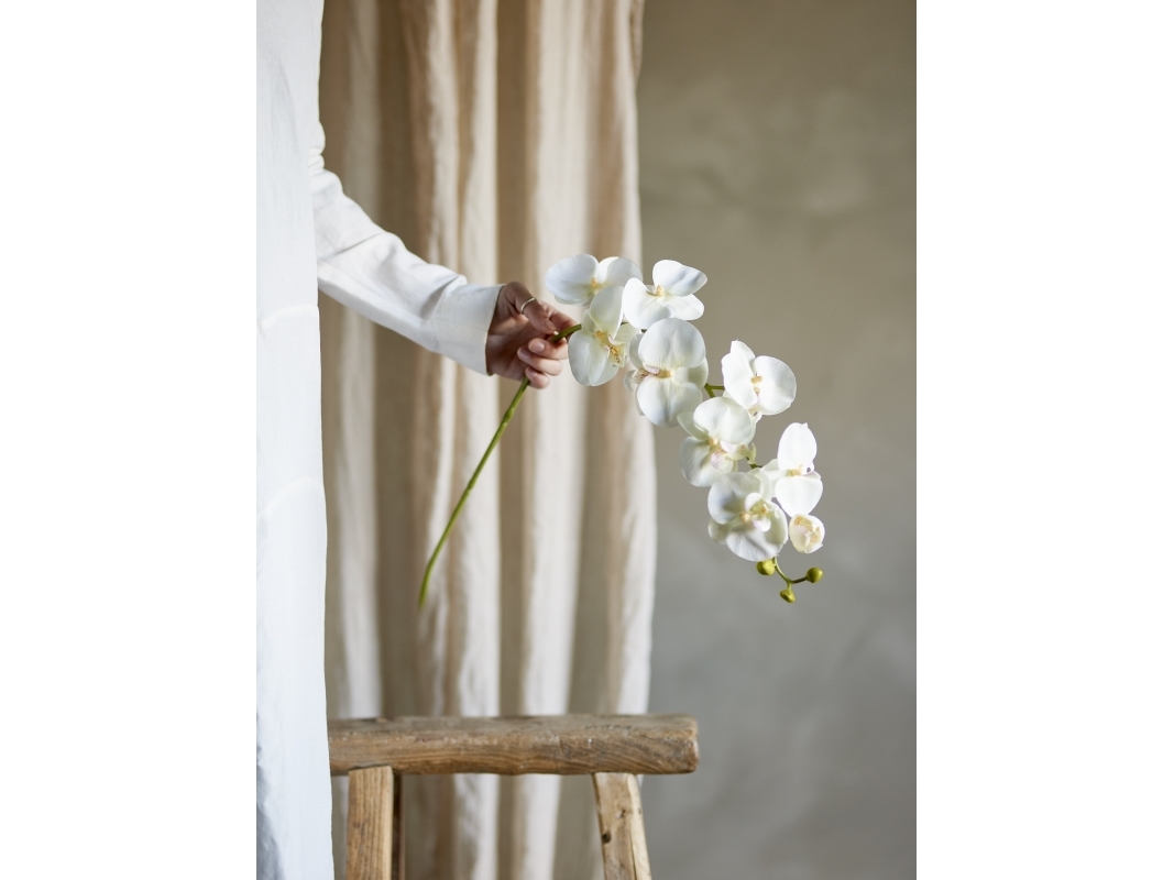 BLOOMINGVILLE Orkidéstjälk, vit, Konstgjorda blommor | Baby & barn - Dekoration | GameStuff