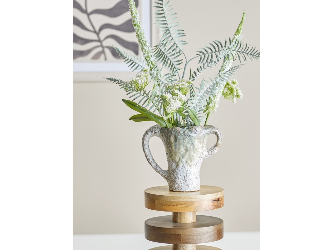 BLOOMINGVILLE Ledger maljakko, vihreä, kivitavaraa