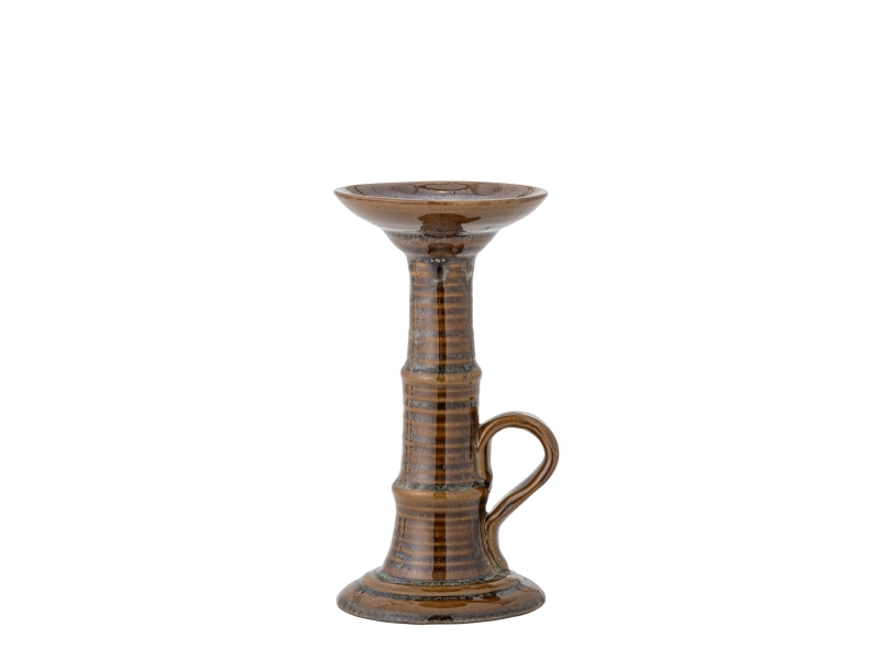 Creative Collection Rigby Kerzenhalter, Braun, Steingut