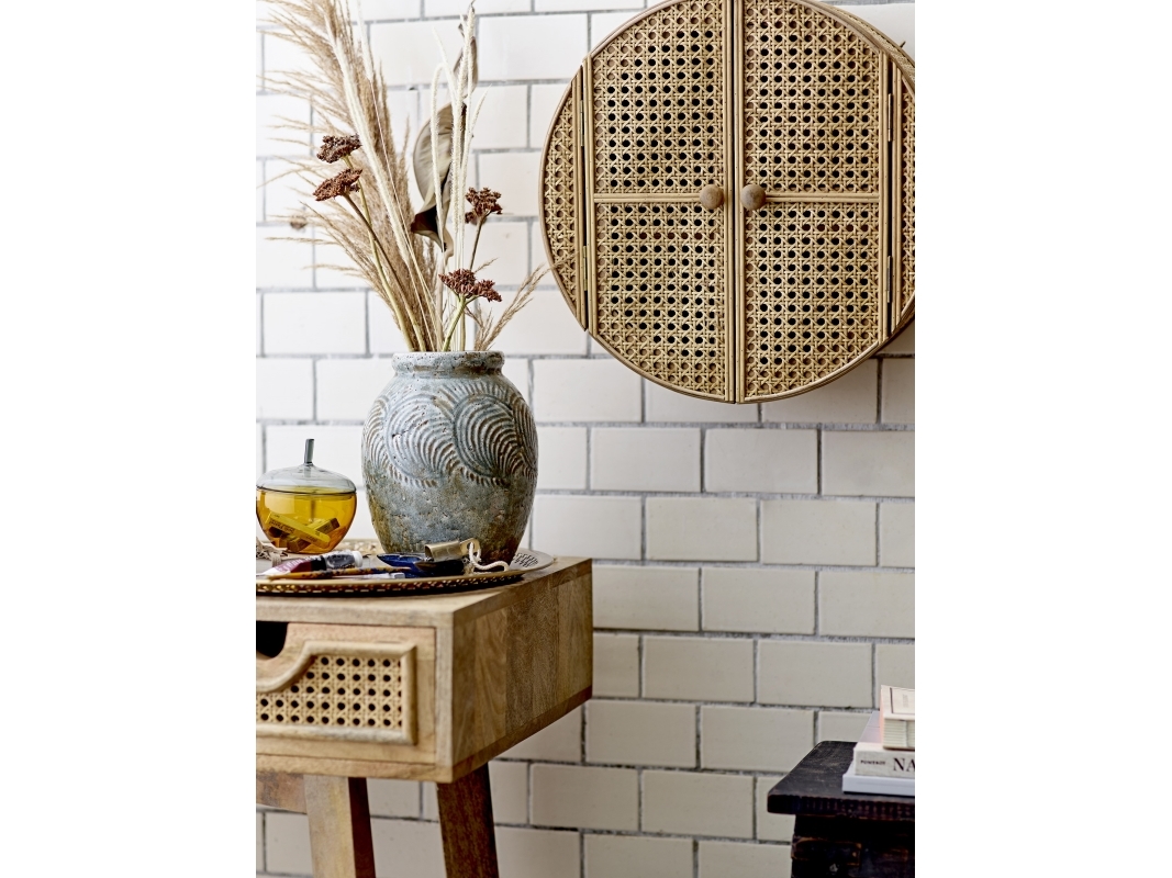 BLOOMINGVILLE Damian Deko Vase, Grøn, Terrakotta | Huset - Inredning - Vaser | GameStuff