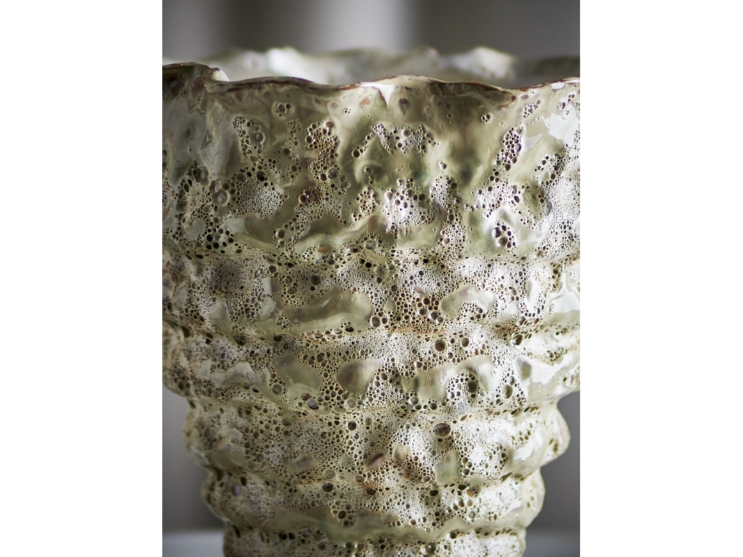 BLOOMINGVILLE Colleen blomkruka, vit, stengods | Baby & barn - Dekoration - Burkar och krukor | GameStuff