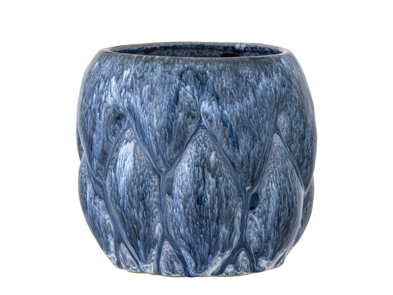 Creative Collection Posey Blumentopf, Blue, Steingut