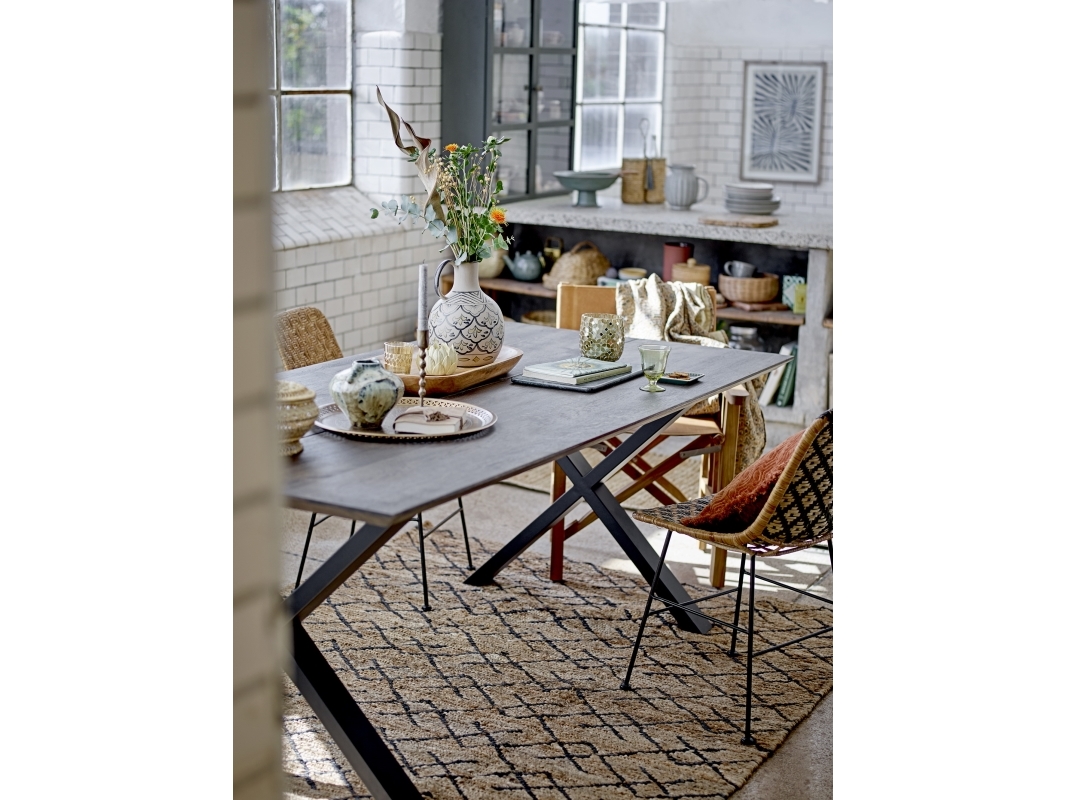 Bloomingville - Maldon Spisebord - Brun - Eg Træ - 6 Personer