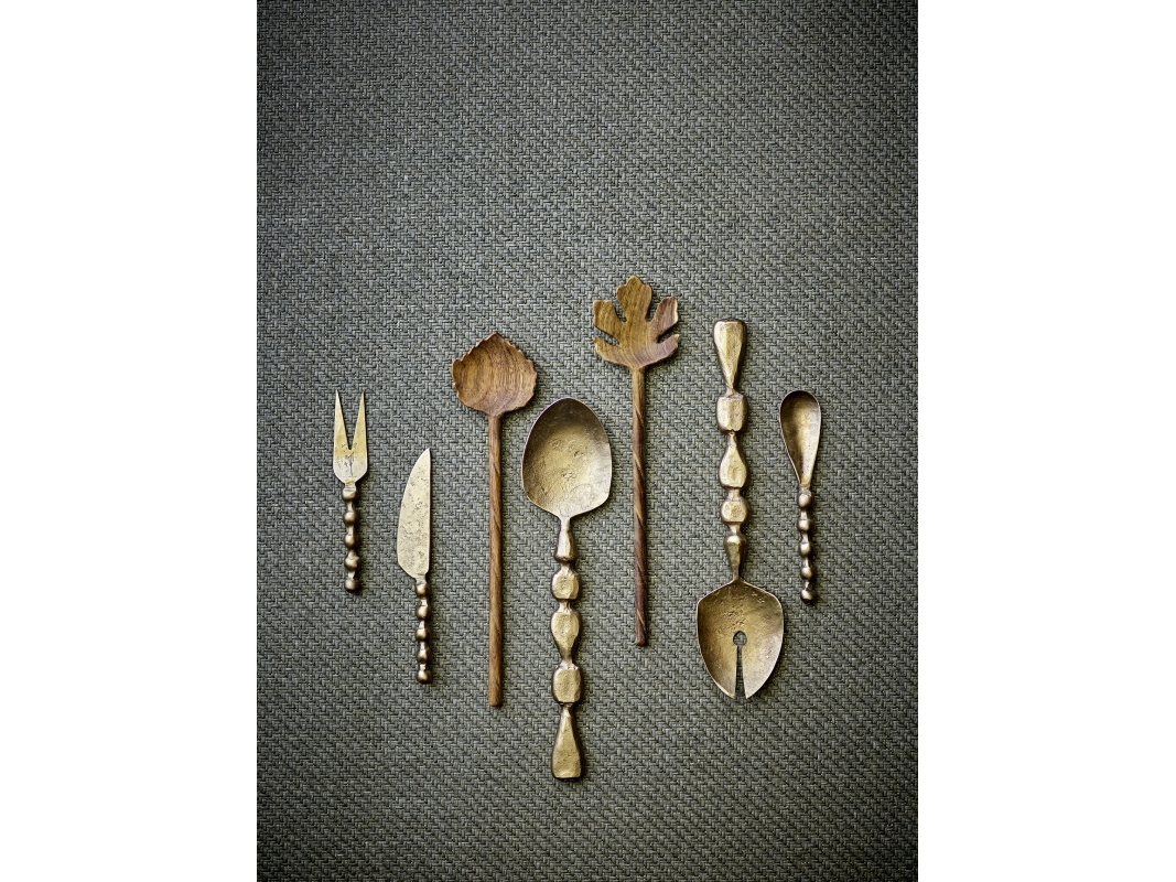 BLOOMINGVILLE Edi salaattisetti, messinki, metallia