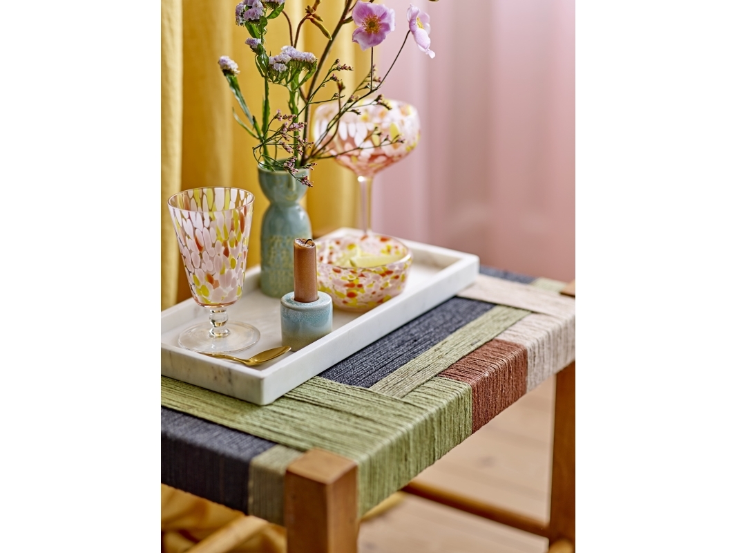 BLOOMINGVILLE Lilya vinglas, Rosa, glas | Bordssättning - Glas | GameStuff