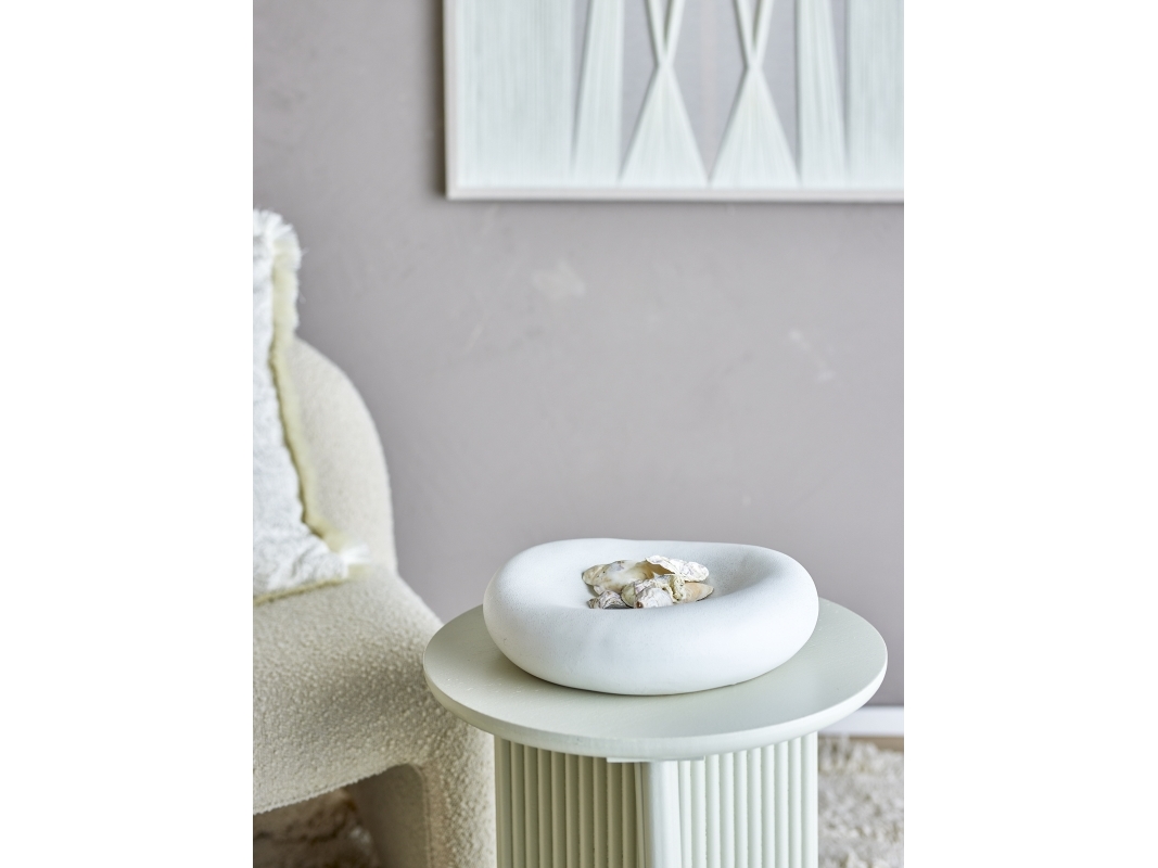 BLOOMINGVILLE Audra Skål, Hvid, Stentøj | Baby & barn - Inredning - Skålar | GameStuff