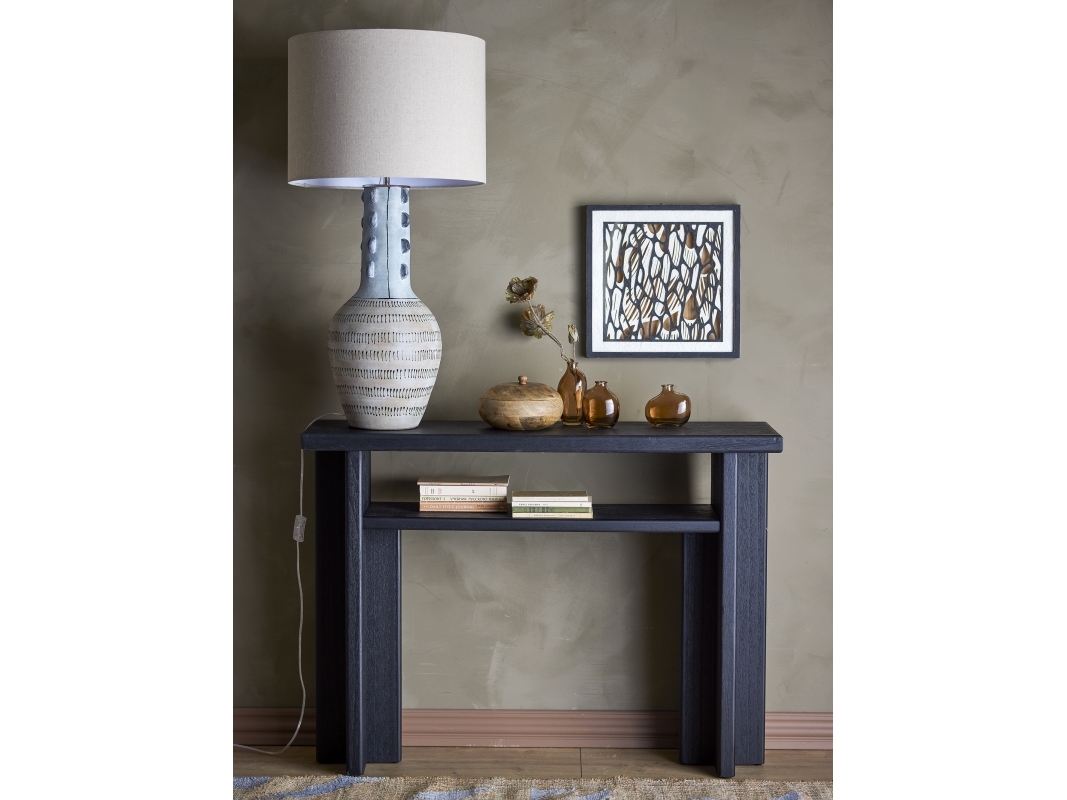 BLOOMINGVILLE Cupa konsolbord, svart, furu | Baby & barn - Dekoration - Dekorationer för hemmet | GameStuff