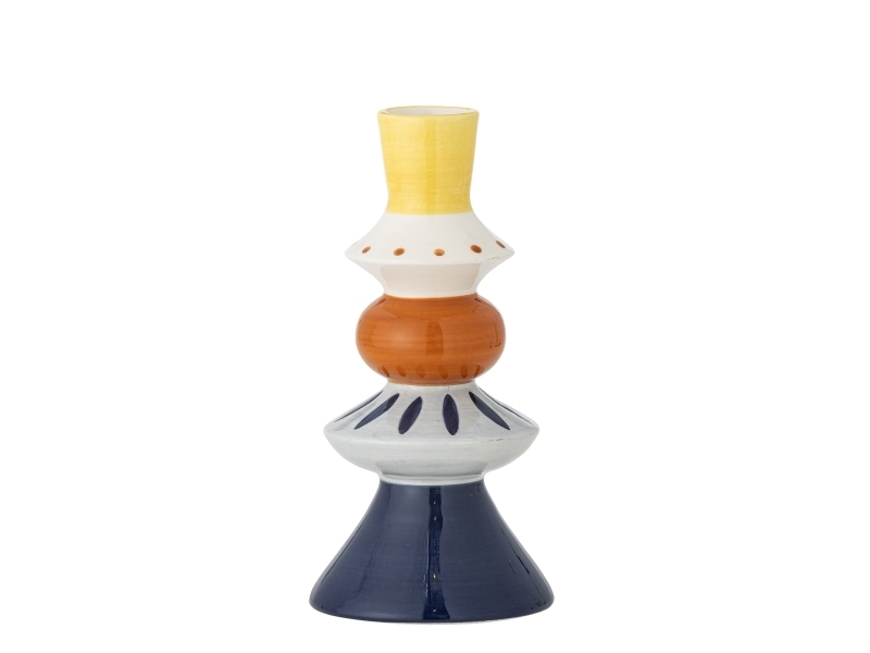 Bloomingville Kairi Deko-Vase, Bunt, Steingut